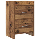 vidaXL Éjjeliszekrények Antik Fa 40 x 30 x 60 cm Szerelt Fa