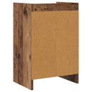 vidaXL Éjjeliszekrények 2 pcs Antik Fa 40 x 30 x 60 cm Szerelt Fa