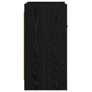 vidaXL Éjjeliszekrények Fekete Tölgy 40 x 30 x 60 cm Szerelt Fa