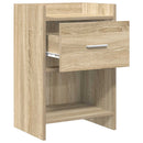 vidaXL Éjjeliszekrények 2 pcs Sonoma Tölgy 40 x 30 x 60 cm Szerelt Fa
