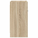 vidaXL Éjjeliszekrények 2 pcs Sonoma Tölgy 40 x 30 x 60 cm Szerelt Fa