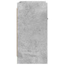 vidaXL Éjjeliszekrények 2 pcs Betonszürke 40 x 30 x 60 cm Szerelt Fa