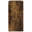 vidaXL Éjjeliszekrények 2 pcs Füstös Tölgy 40 x 30 x 60 cm Szerelt Fa