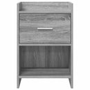 vidaXL Éjjeliszekrények 2 pcs Szürke Sonoma 40 x 30 x 60 cm Szerelt Fa