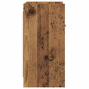 vidaXL Éjjeliszekrények Antik Fa 40 x 30 x 60 cm Szerelt Fa