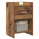 vidaXL Éjjeliszekrények 2 pcs Antik Fa 40 x 30 x 60 cm Szerelt Fa
