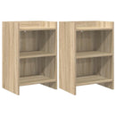 vidaXL Éjjeliszekrények 2 pcs Sonoma Tölgy 40 x 30 x 60 cm Szerelt Fa