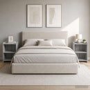 vidaXL Éjjeliszekrények 2 db Szürke Sonoma 40 x 30 x 60 cm Szerelt Fa