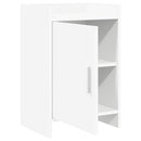 vidaXL Éjjeliszekrények 2 pcs Fehér 40 x 30 x 60 cm Szerelt Fa