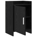 vidaXL Éjjeliszekrények 2 pcs Fekete Tölgy 40 x 30 x 60 cm Szerelt Fa