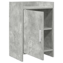 vidaXL Éjjeliszekrények 2 pcs Betonszürke 40 x 30 x 60 cm Szerelt Fa