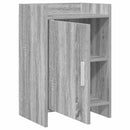 vidaXL Éjjeliszekrények 2 pcs Szürke Sonoma 40 x 30 x 60 cm Szerelt Fa