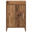 vidaXL Éjjeliszekrények Antik Fa 40 x 30 x 60 cm Szerelt Fa