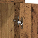 vidaXL Éjjeliszekrények 2 pcs Antik Fa 40 x 30 x 60 cm Szerelt Fa