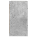 vidaXL Éjjeliszekrények Betonszürke 40 x 36 x 70 cm Szerelt Fa