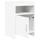 vidaXL Éjjeliszekrények 2 pcs Fehér 40 x 36 x 60 cm Szerelt Fa
