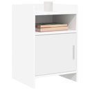 vidaXL Éjjeliszekrények 2 pcs Fehér 40 x 36 x 60 cm Szerelt Fa