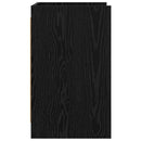 vidaXL Éjjeliszekrények 2 pcs Fekete Tölgy 40 x 36 x 60 cm Szerelt Fa