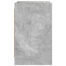 vidaXL Éjjeliszekrények 2 pcs Betonszürke 40 x 36 x 60 cm Szerelt Fa