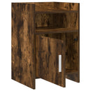 vidaXL Éjjeliszekrények 2 pcs Füstös Tölgy 40 x 36 x 60 cm Szerelt Fa