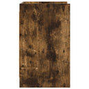 vidaXL Éjjeliszekrények 2 pcs Füstös Tölgy 40 x 36 x 60 cm Szerelt Fa