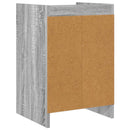 vidaXL Éjjeliszekrények 2 pcs Szürke Sonoma 40 x 36 x 60 cm Szerelt Fa