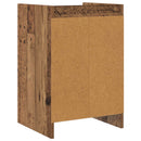 vidaXL Éjjeliszekrények Antik Fa 40 x 36 x 60 cm Szerelt Fa