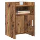 vidaXL Éjjeliszekrények 2 pcs Antik Fa 40 x 36 x 60 cm Szerelt Fa