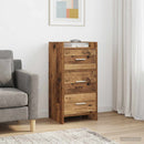 vidaXL Széf Antik Fa 40 x 36 x 80 cm Szerelt Fa