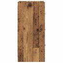 vidaXL Széf Antik Fa 40 x 36 x 80 cm Szerelt Fa