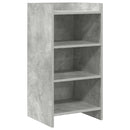 vidaXL Széf Betonszürke 40 x 36 x 80 cm Szerelt Fa