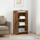 vidaXL Széf Antik Fa 40 x 36 x 80 cm Szerelt Fa