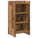 vidaXL Széf Antik Fa 40 x 36 x 80 cm Szerelt Fa
