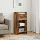 vidaXL Széf Antik Fa 40 x 36 x 80 cm Szerelt Fa
