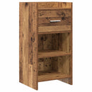 vidaXL Széf Antik Fa 40 x 36 x 80 cm Szerelt Fa