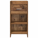 vidaXL Széf Antik Fa 40 x 36 x 80 cm Szerelt Fa