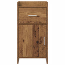 vidaXL Széf Antik Fa 40 x 36 x 80 cm Szerelt Fa