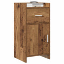 vidaXL Széf Antik Fa 40 x 36 x 80 cm Szerelt Fa