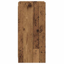 vidaXL Széf Antik Fa 40 x 36 x 80 cm Szerelt Fa