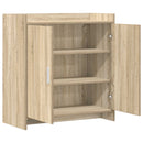 vidaXL Széf Sonoma Tölgy 72 x 36 x 80 cm Szerelt Fa