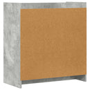 vidaXL Széf Betonszürke 72 x 36 x 80 cm Szerelt Fa