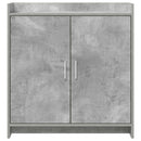 vidaXL Széf Betonszürke 72 x 36 x 80 cm Szerelt Fa