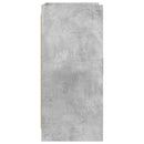 vidaXL Széf Betonszürke 72 x 36 x 80 cm Szerelt Fa