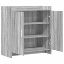 vidaXL Széf Szürke Sonoma 72 x 36 x 80 cm Szerelt Fa