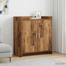 vidaXL Széf Antik Fa 72 x 36 x 80 cm Szerelt Fa