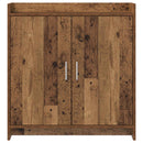 vidaXL Széf Antik Fa 72 x 36 x 80 cm Szerelt Fa