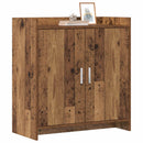 vidaXL Széf Antik Fa 72 x 36 x 80 cm Szerelt Fa