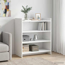 vidaXL Széf Fehér 75 x 36 x 80 cm Szerelt Fa