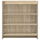 vidaXL Széf Sonoma Tölgy 75 x 36 x 80 cm Szerelt Fa
