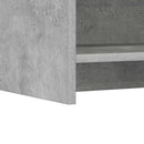 vidaXL Széf Betonszürke 75 x 36 x 80 cm Szerelt Fa